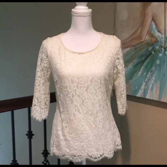 Willi Smith Tops - ❌Donated 11/30❌ Lace Top